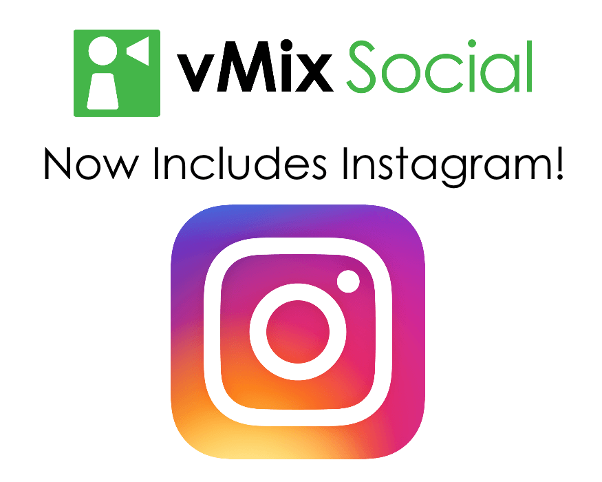 instagram vmix social