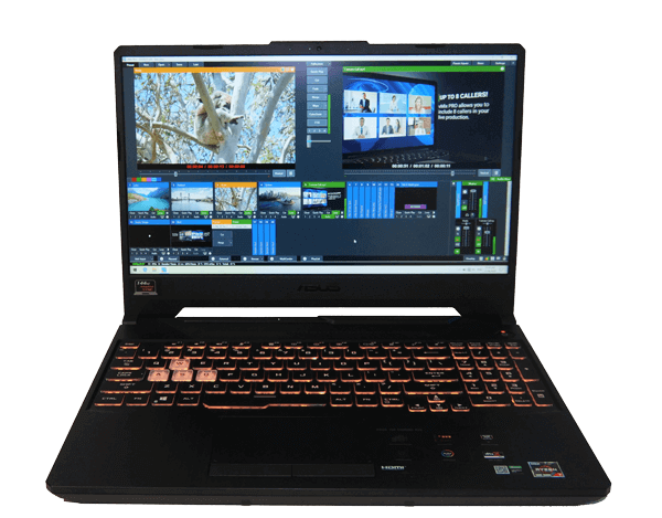 Live streaming Laptops 2020- AMD ASUS TUF Gaming