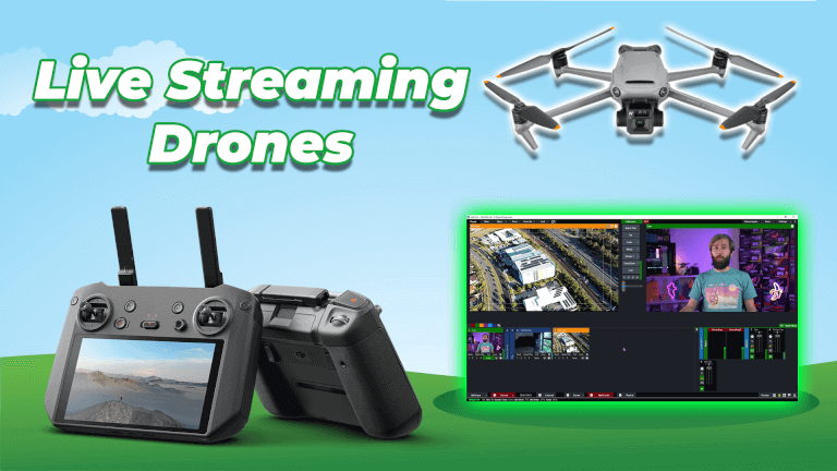Moon at least bottleneck Using a drone in your live video production! - vMix Blog